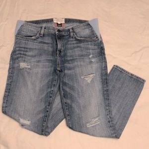 HATCH Current/Elliott collaboration maternity jeans.